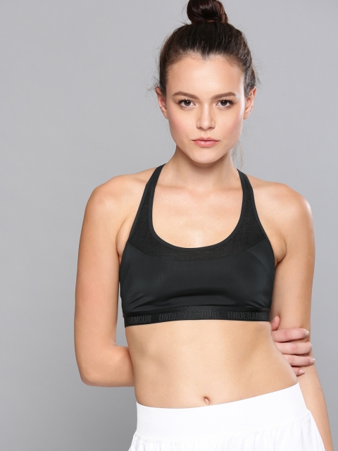 

Under Armour Black Breathe Solid Sports Bra 1262320-001
