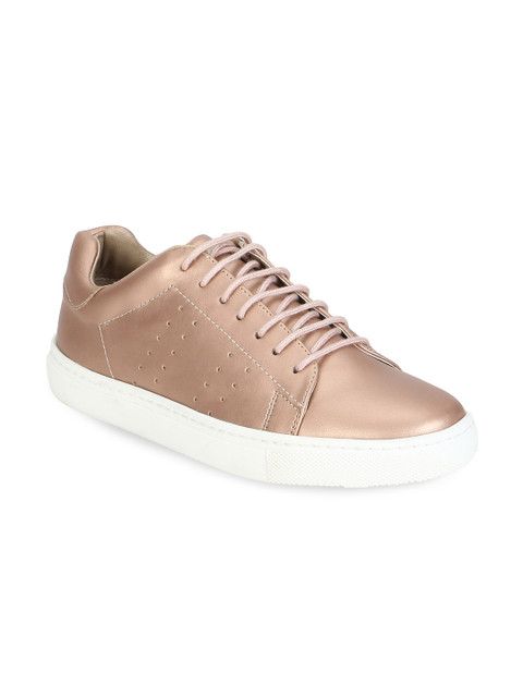 

Aditi Wasan Women Gunmetal-Toned Sneakers, Metallic