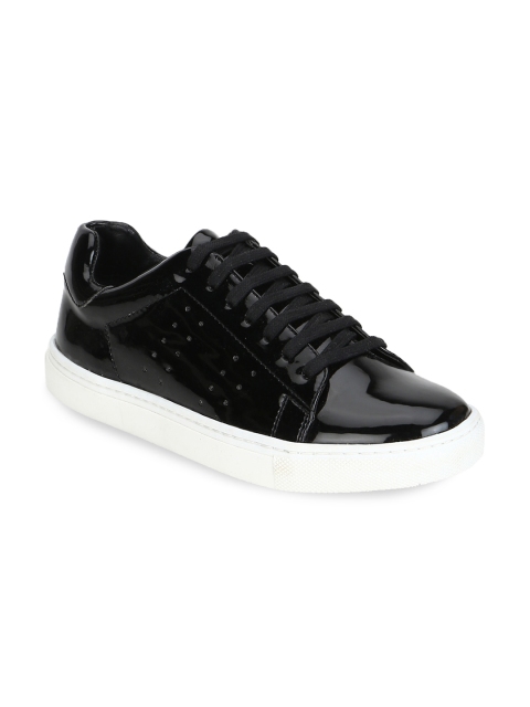 

Aditi Wasan Women Black Solid Sneakers