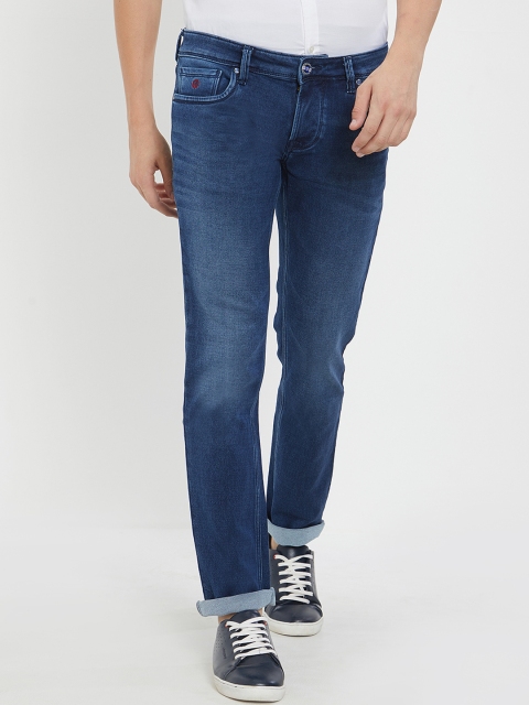 

Integriti Men Blue Skinny Fit Mid-Rise Clean Look Jeans