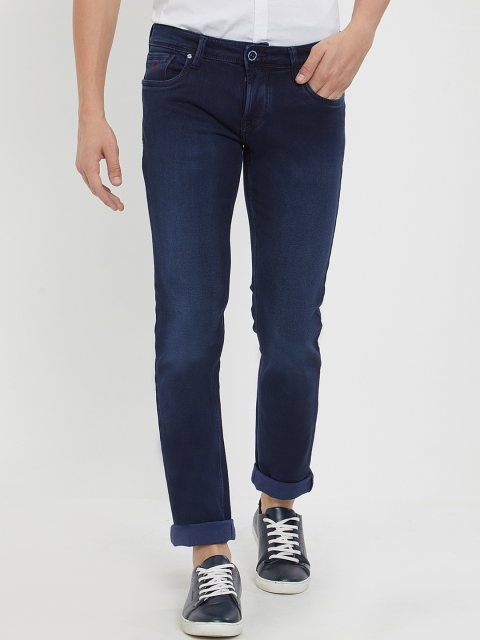 

Integriti Men Blue Skinny Fit Mid-Rise Clean Look Jeans