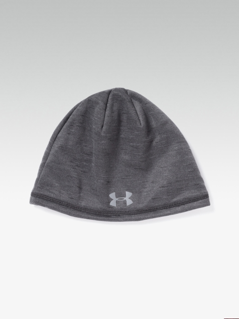 

UNDER ARMOUR Men Charcoal Grey Storm ColdGear Reactor Beanie