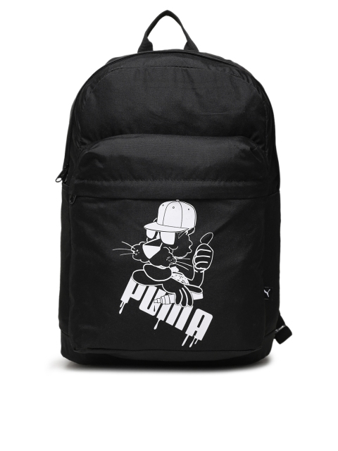 

Puma Unisex Black Brand Logo Laptop Backpack