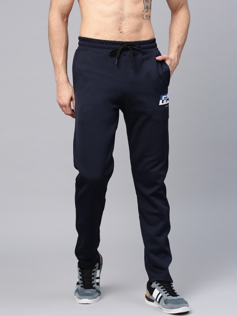 

HRX by Hrithik Roshan Men Navy Blue Rapid Dry Training Track Pants