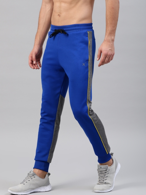 

HRX by Hrithik Roshan Men Blue Solid Active RAPID-DRY Running Joggers