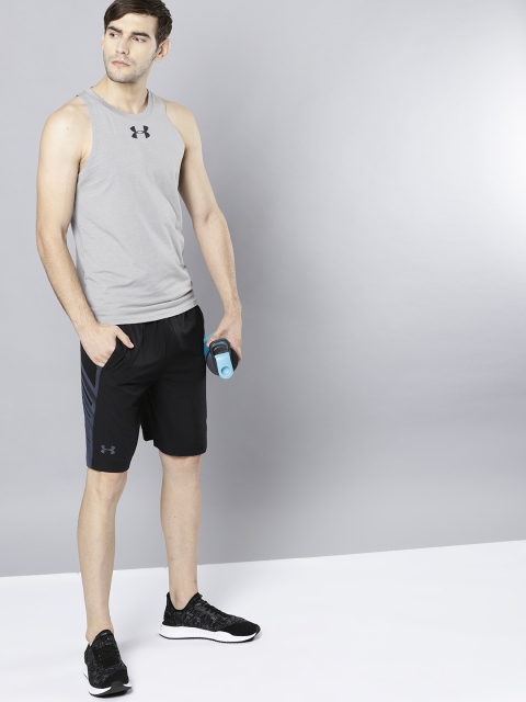 

UNDER ARMOUR Men Black SuperVent Sports Shorts