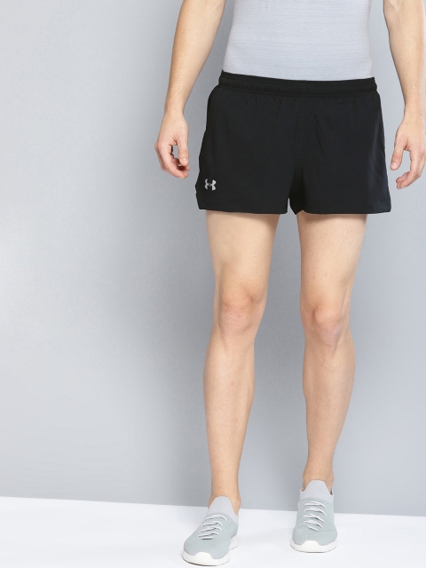 under armour split running shorts