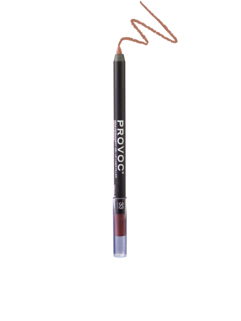 

PROVOC Semi-Permanent 33 Warm & Fuzzy Gel Lip Liner 1.2 g, Brown