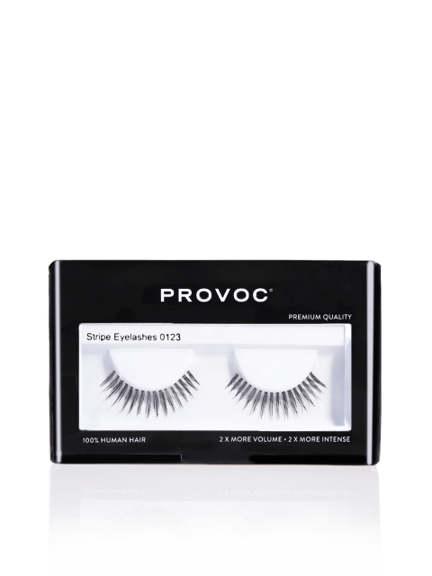 

PROVOC 0123 Stripe False Eyelashes, Black