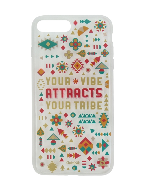 

Chumbak White Aztec Fiesta Printed 3D iPhone 7 Plus Case
