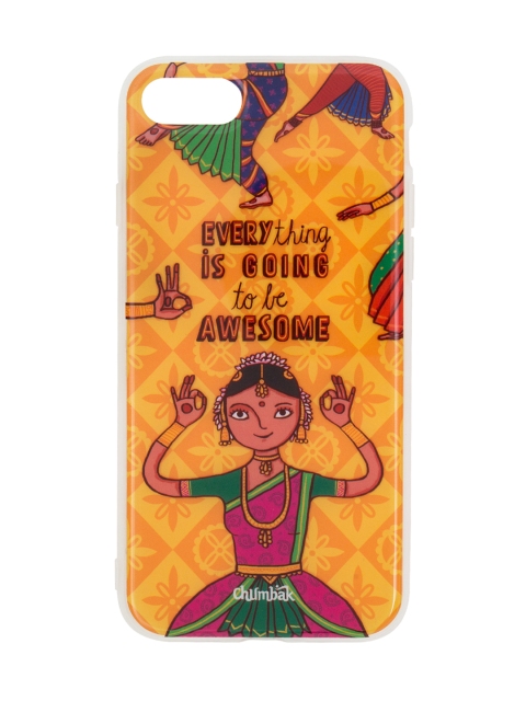 

Chumbak Yellow Printed 3D iPhone 7 and SE Case