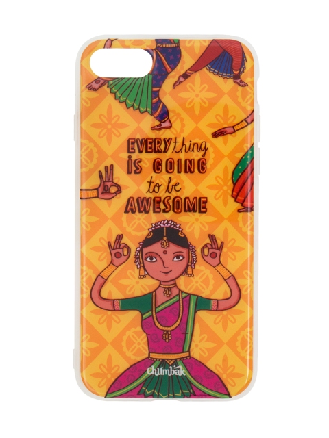 

Chumbak Yellow Dance Vibes Printed 3D iPhone 8 and SE Case