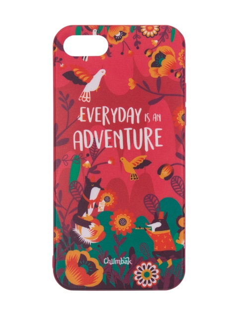 

Chumbak Pink Typographic Printed iPhone 7 and SE Case
