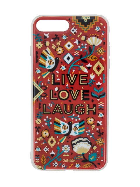 

Chumbak Red Printed 3D iPhone 7 Plus Case