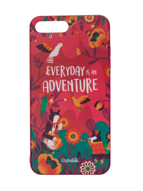 

Chumbak Pink Printed iPhone 8 Plus Case