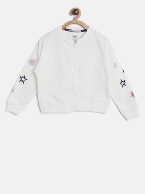 

Pepe Jeans Girls Off-White Printed Detail Sweatshirt