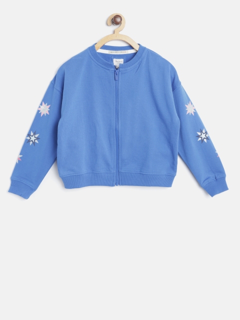 

Pepe Jeans Girls Blue Sweatshirt with Printed Detail