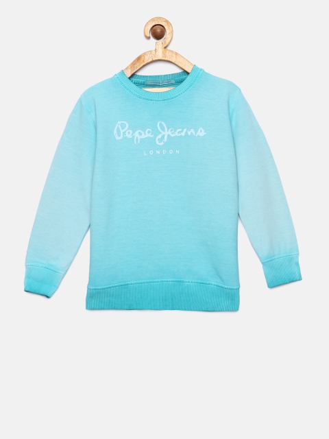 

Pepe Jeans Boys Blue Printed Pullover