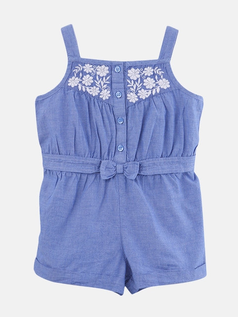 

Beebay Girls Light Blue Playsuit