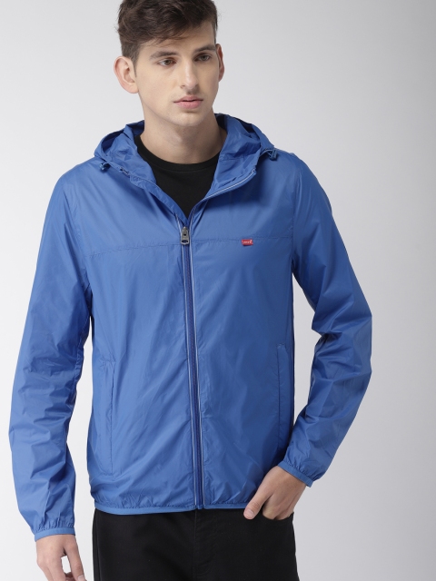 

Levis Men Blue Solid Sporty Jacket