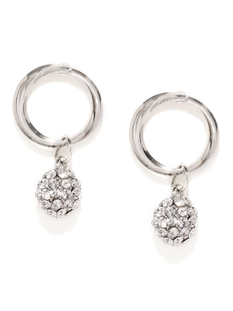 

Ayesha Silver-Toned Nickle Free Small Drop Earrings