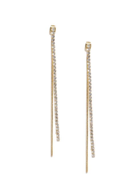 

Ayesha Gold-Toned Contemporary Drop Earrings