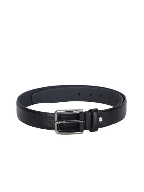 

Alvaro Castagnino Men Black Textured Belt