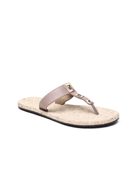 

Inc 5 Peach T-strap Flats