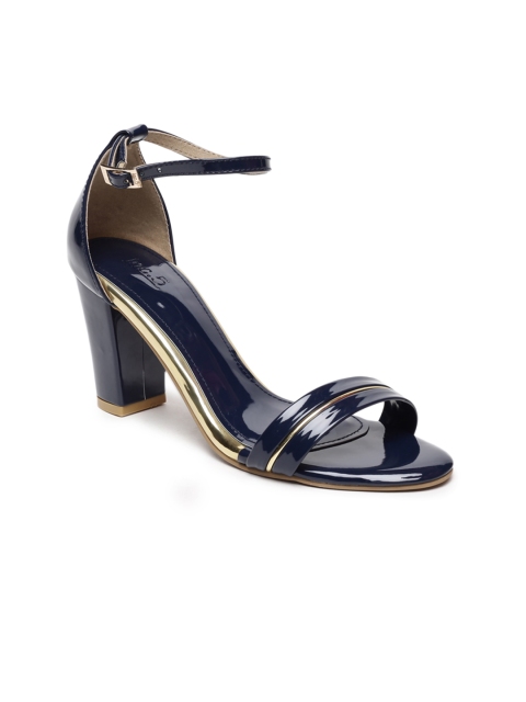 

Inc 5 Navy Block Heels, Navy blue