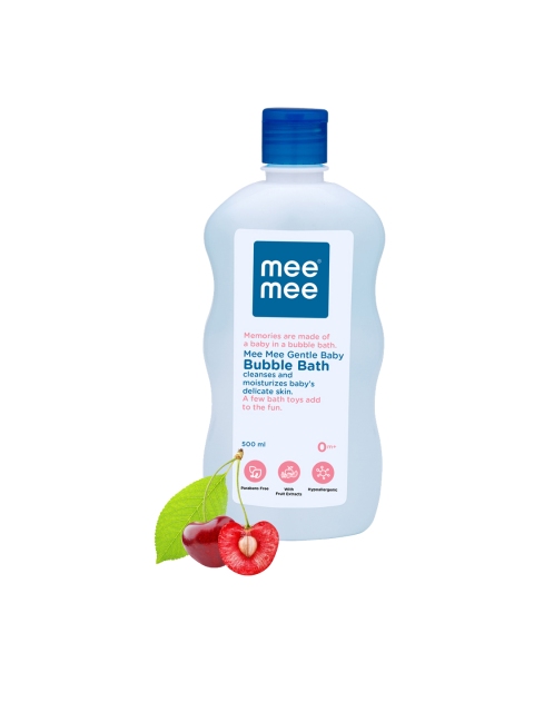 

Mee Mee Foamy Baby Bubble Bath, 500ml, White