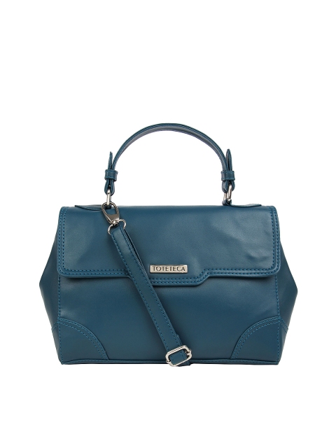 

Toteteca Teal Blue Solid Sling Bag