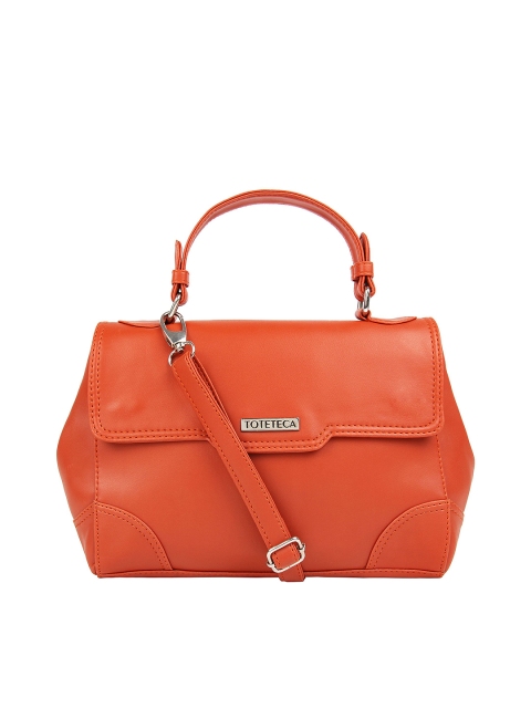 

Toteteca Orange Solid Sling Bag