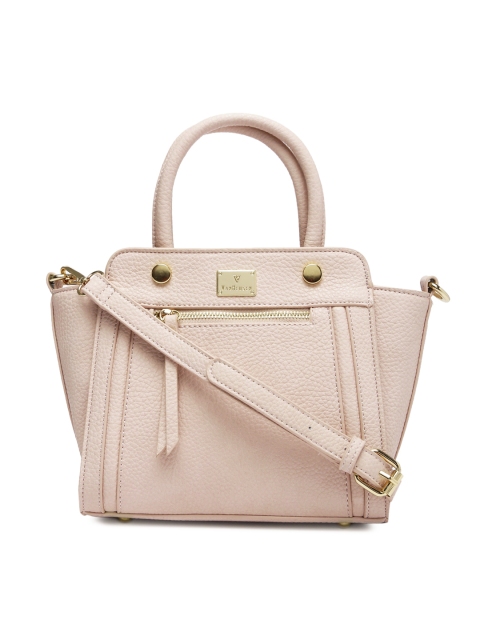 

Van Heusen Woman Pink Textured Leather Handheld Bag