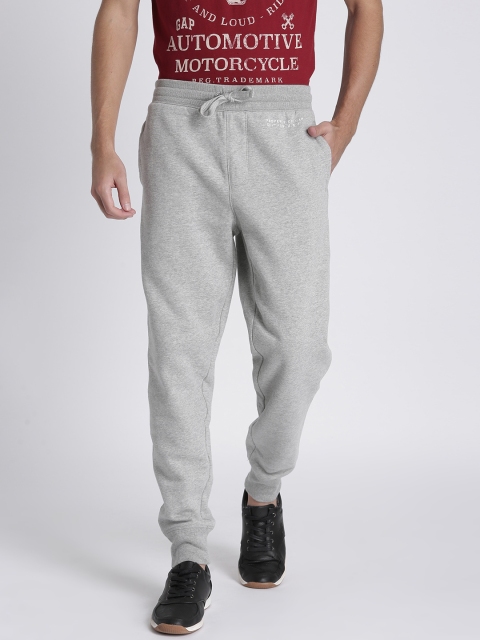 

GAP Men Grey Regular Fit Solid Joggers