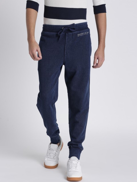 

GAP Men Blue Regular Fit Solid Joggers