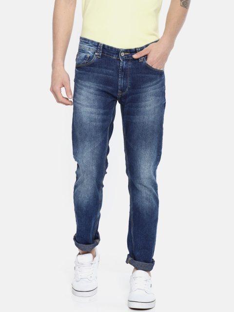 

SPYKAR Men Blue Rovers Slim Fit Low-Rise Clean Look Stretchable Jeans