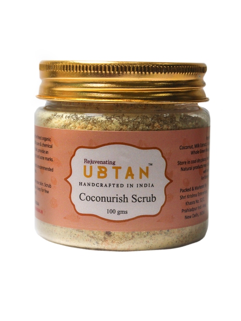 

Rejuvenating UBTAN Unisex Coconurish Scrub 100 gm, Yellow