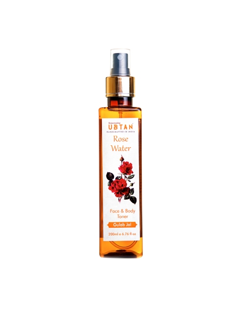 

Rejuvenating UBTAN Rose Water Toner 200 Ml, Nude