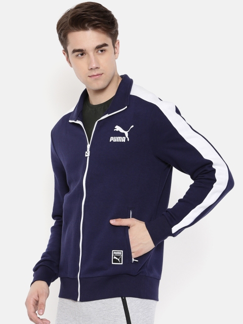 

Puma Navy India T7 Bomber Track Jacket, Navy blue