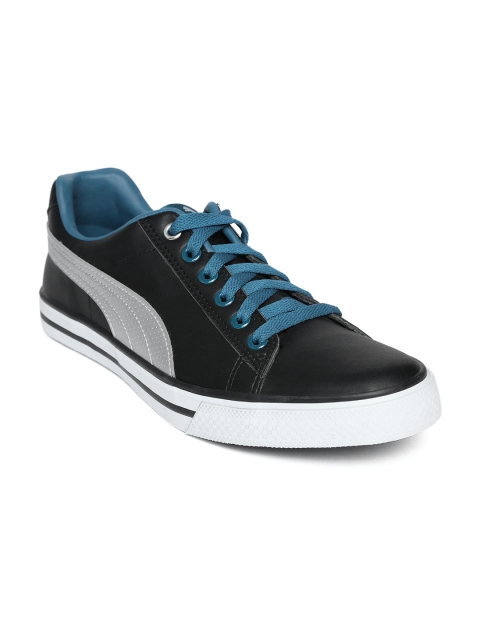 

Puma Unisex Black Salz NU IDP Leather Sneakers