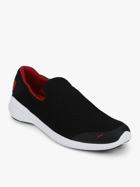 

Puma Men Stride Evo Slip On Idp Black Casual Slip-on Sneakers