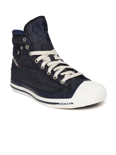 

DIESEL Men Blue Denim Casual Shoes