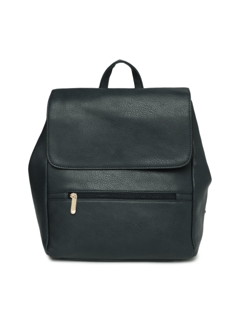 

Ginger by Lifestyle Women Navy Blue Solid Backpack