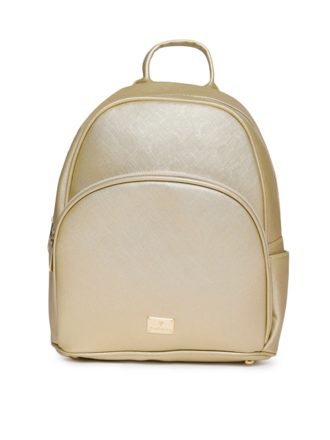 

Van Heusen Woman Women Gold-Toned Solid Backpack