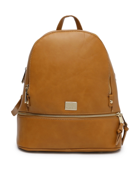 

Van Heusen Woman Tan Solid Backpack