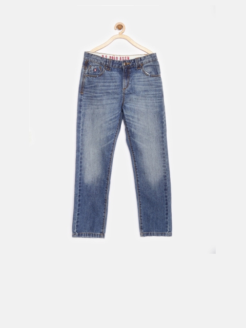 

U.S. Polo Assn. Kids Boys Blue Washed Jeans