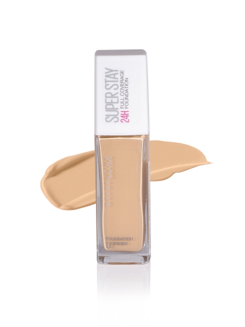 

Maybelline New York Super Stay 24H Full Coverage Liquid Foundation - Buff Beige 130