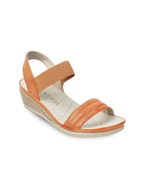 

Wet Blue Women Brown Solid Sandals
