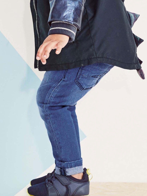 

next Boys Blue Regular Fit Mid-Rise Clean Look Jeans
