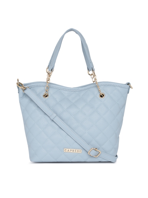 

Caprese Blue Quilted Shoulder Bag